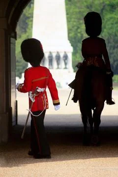 British guardsmen Stock Photos