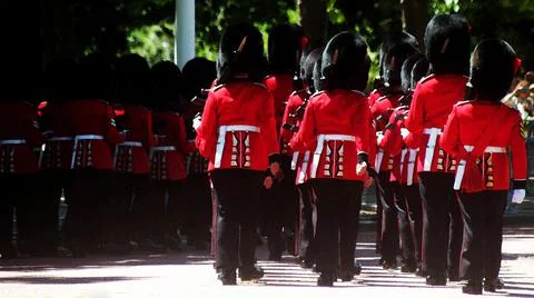 British guardsmen Stock Photos