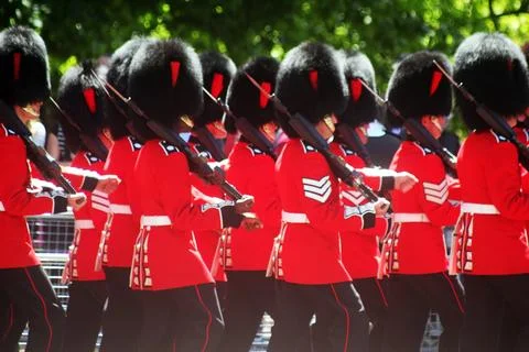 British guardsmen Stock Photos