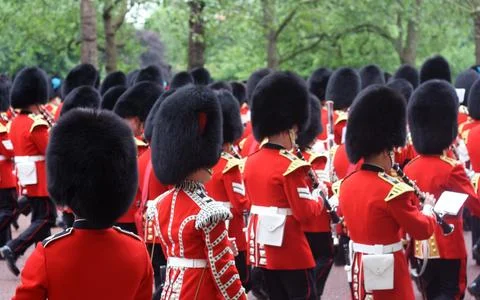 British guardsmen Stock Photos