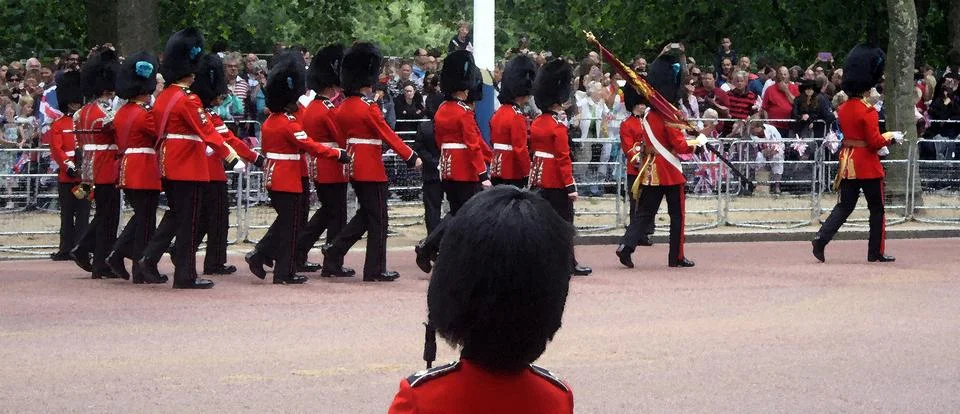 British guardsmen Stock Photos