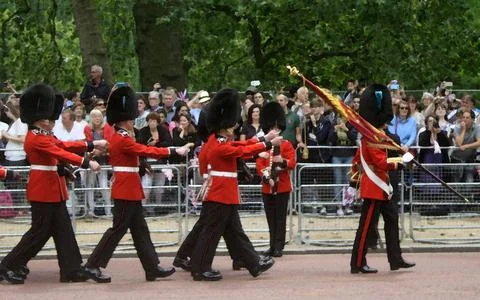 British guardsmen Stock Photos