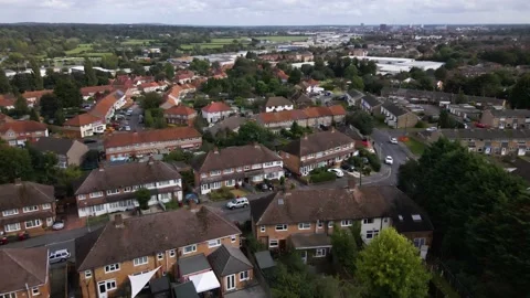 British homes Stock Footage 203891230
