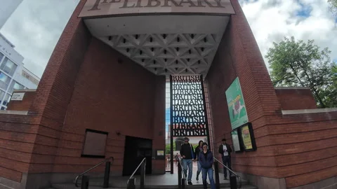 British Library. Stock Footage 276606315