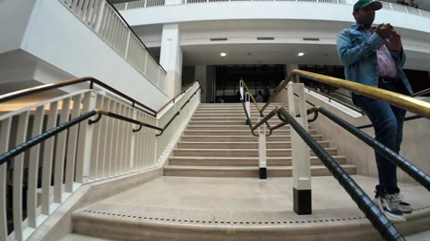 British Library interior. Stock Footage 276604301