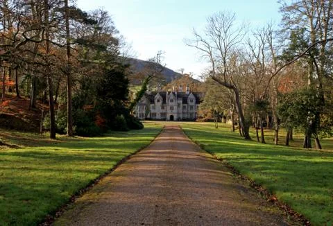 British manor house Stock Photos