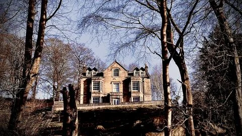 British mansion Stock Photos