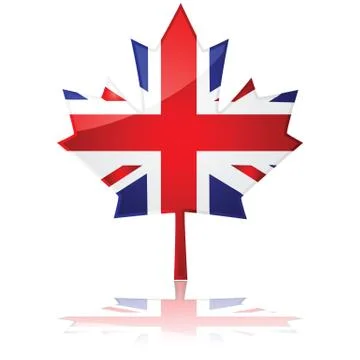 British maple leaf Stock Illustration