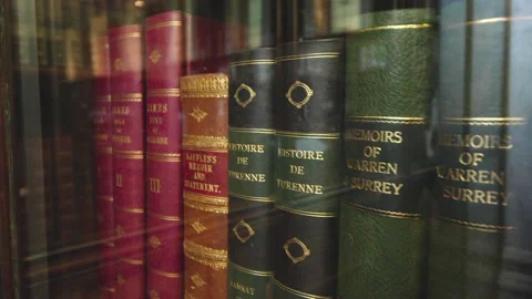 The British Museum Books in 4K. Stock Footage 139945284