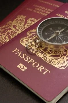 British Passport Stock Photos
