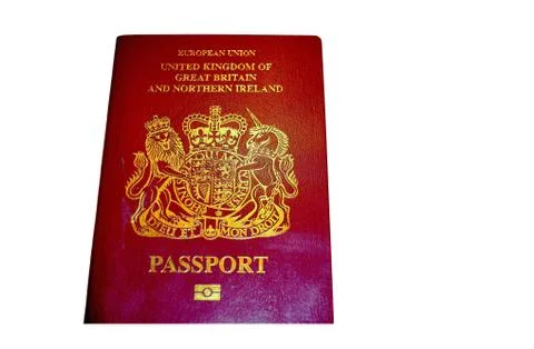 British passport Stock Photos