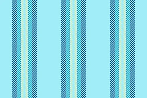 British pattern textile lines, turquoise vertical seamless stripe. Oelicate.. Stock Illustration