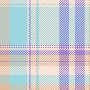 British plaid fabric background, subtle pattern seamless vector. Hispanic t.. Stock Illustration