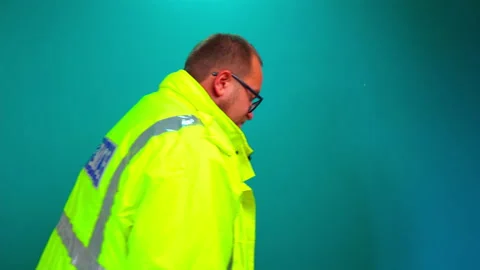 British policeman Stock Footage 160075989