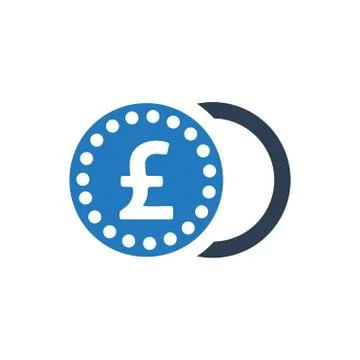 British Pound Icon Stock Illustration