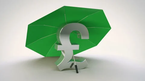 British Pound Protection Loop Stock Footage 36991218