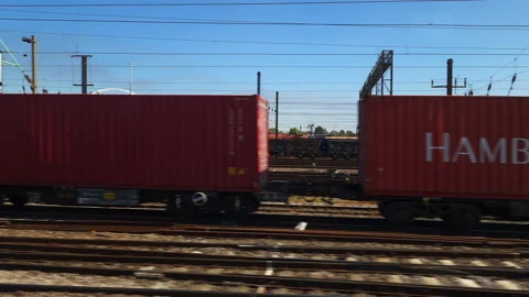 British railway. Stock Footage 187119120