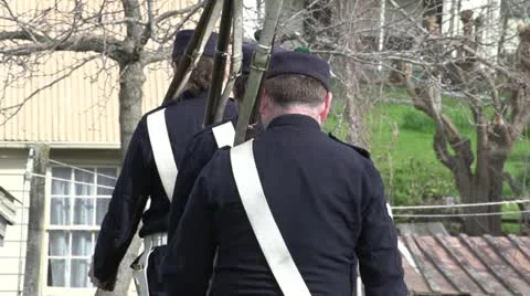 British Regiment 65 Stock Footage 11801258