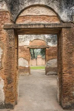 The British Residency Complex, Lucknow, Uttar Pradesh, India Stock Photos