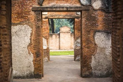 The British Residency Complex, Lucknow, Uttar Pradesh, India Stock Photos