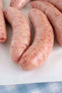 British sausages Stock Photos