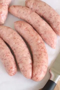 British sausages Stock Photos