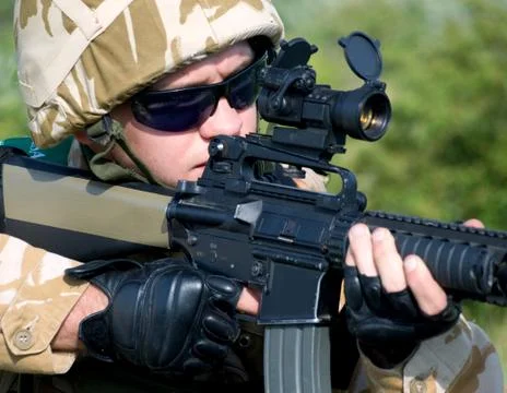 British soldier Stock Photos