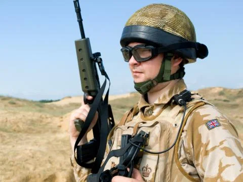 British soldier Stock Photos