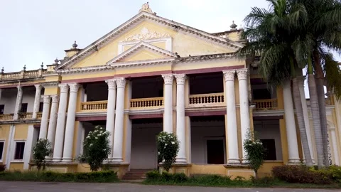 British Style Architecture built in Mysore, India. Stock Footage 251928963
