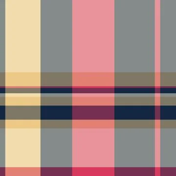 British textile pattern seamless, abstract plaid check tartan. Aesthetic ba.. イラスト素材