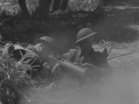 British troops in WWII Stock Footage 158321272
