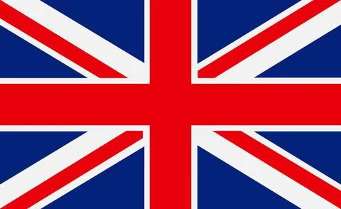 British union flag vector Stock Illustration