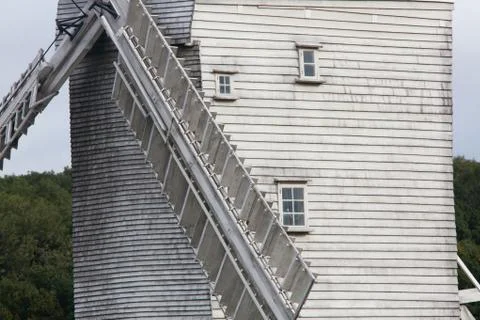 British windmill close up Stock Photos