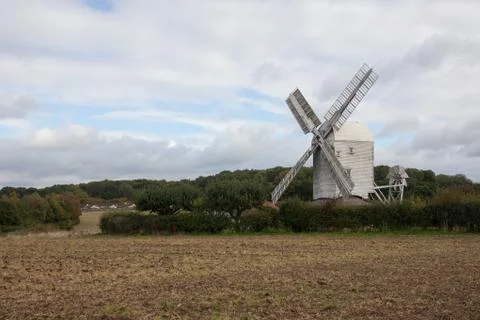 British windmill image Stock Photos