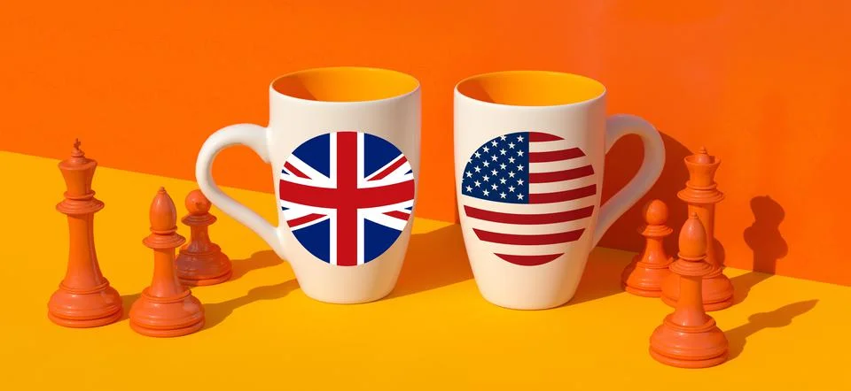 British&amp;amp;usa Stock Illustration