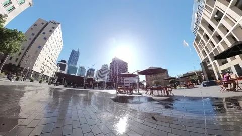 Britomart Shopping Precinct Stock Footage 204072172
