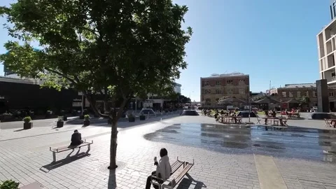 Britomart Shopping Precinct Stock Footage 204072244