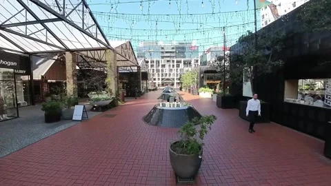 Britomart Shopping Precinct Stock Footage 204072294