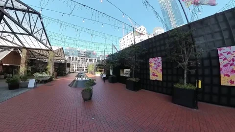 Britomart Shopping Precinct Stock Footage 204072296