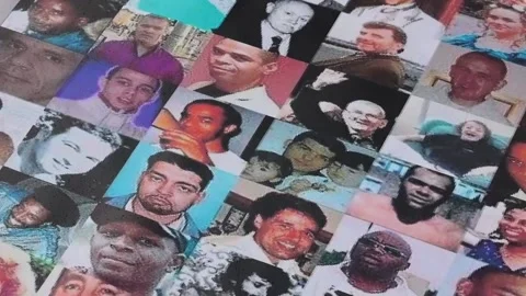 Britons protest over the death of those who died in state custody, Londres, GB - Video stock 319910696