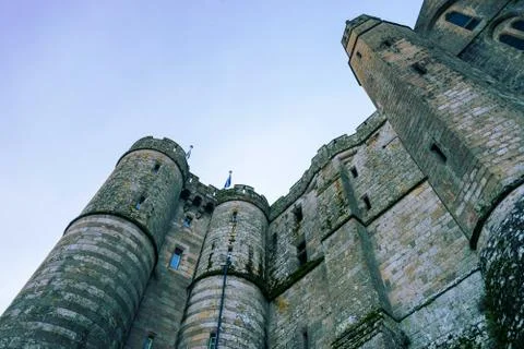 Brittany abbey Stock Photos