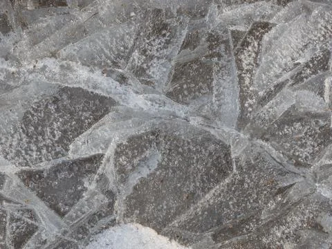 Brittle ice Stock Photos