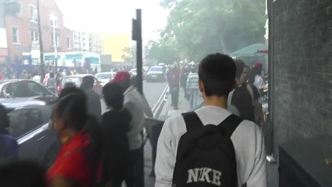 BRIXTON SPLASH PARTY Stock Footage 149574524