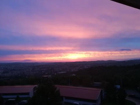 Brno Sunset 01 Stock Photos