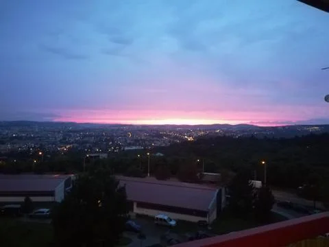 Brno Sunset 08 Stock Photos