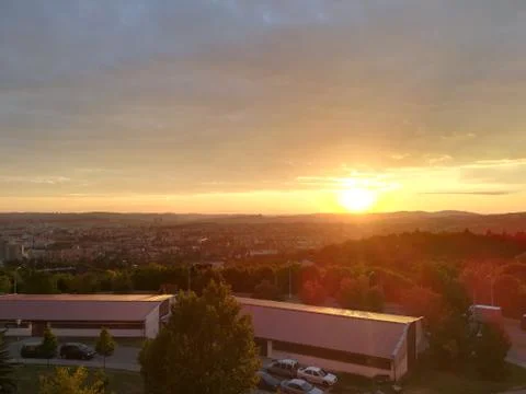 Brno Sunset 09 Stock Photos