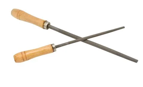 Broach files Stock Photos