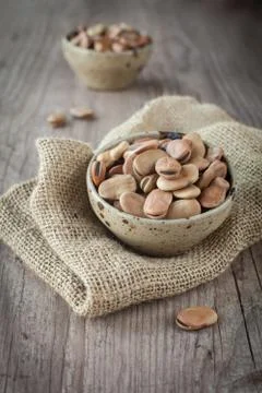 Broad beans Stock Photos