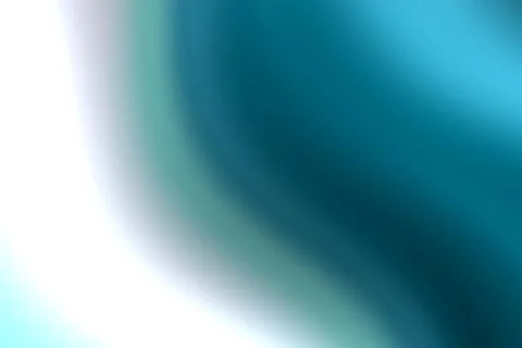 Broad blurred forms move diagonally through white, teal and deep cyan tones.. 스톡 일러스트