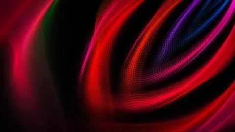 Broad colored streams of light Stock Illustration